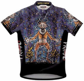 Primal Wear - Clive Barker - Elect Rick cycling shirt