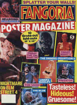 Fangoria Poster Magazine, No 3, Fall 1988