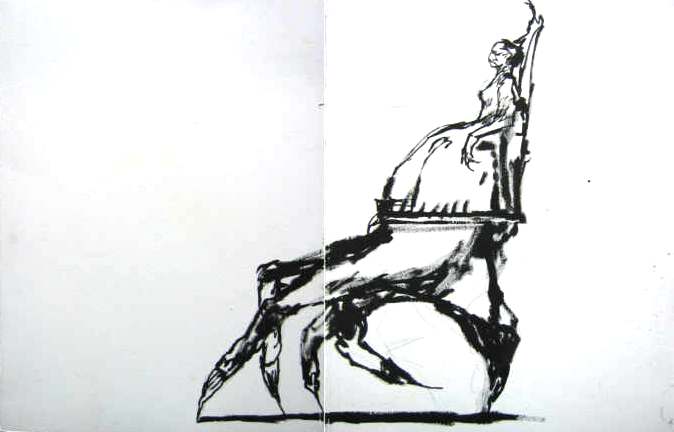 Clive Barker - Mater Motley sketch