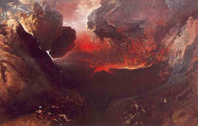 John Martin - The Great Day Of His Wrath c.1853