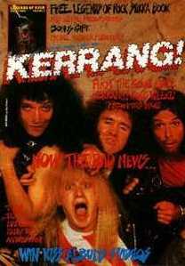 Kerrang, No 156, 3 October 1987