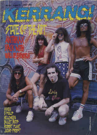 Kerrang! No. 202, 27 August 1988