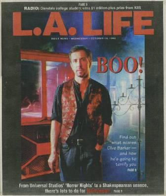 Daily News, Los Angeles, L.A. Life section - 14 October 1998