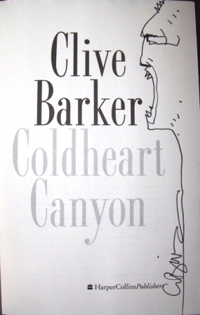 Clive Barker - Coldheart Canyon, US