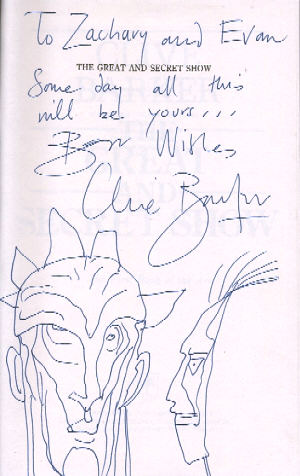 Clive Barker - Great and Secret Show, US