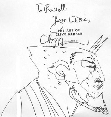 Clive Barker - Illustrator 2