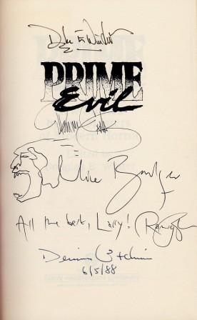 Clive Barker - Prime Evil, US
