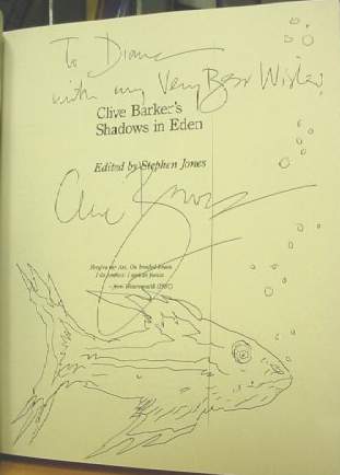 Clive Barker - Shadows In Eden, US