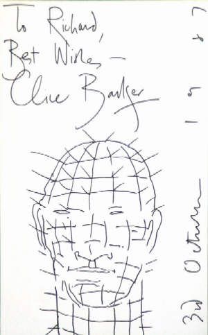 Clive Barker - Unknown
