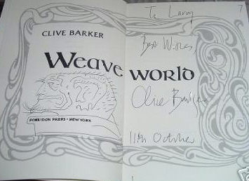 Clive Barker - Weaveworld, US
