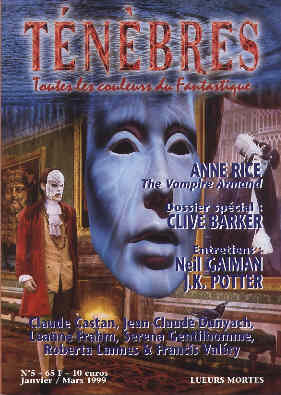 Ténèbres, Issue 5, January/March 1999