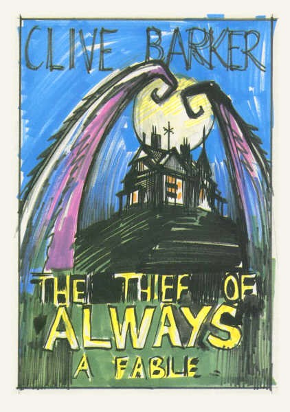 Clive Barker - Thief Cover Proposal (House)