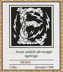 Weaveworld teaser, October 1987