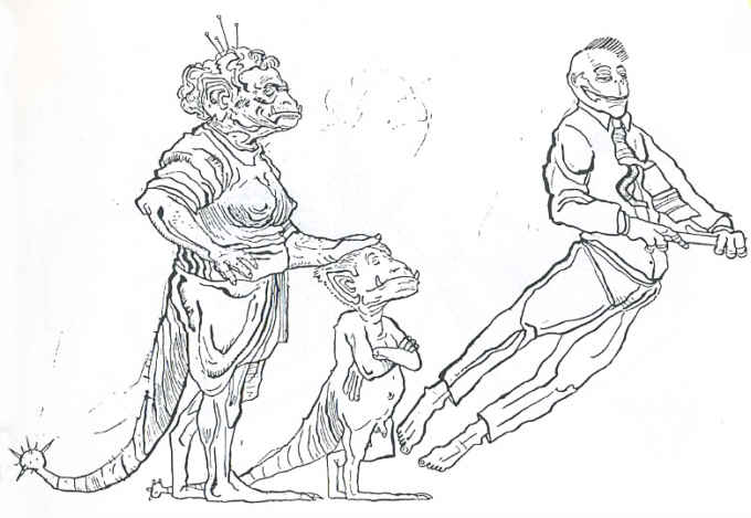 Clive Barker - Untitled - AA401