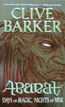 Clive Barker - Days Of Magic Nights Of War - US paperback edition