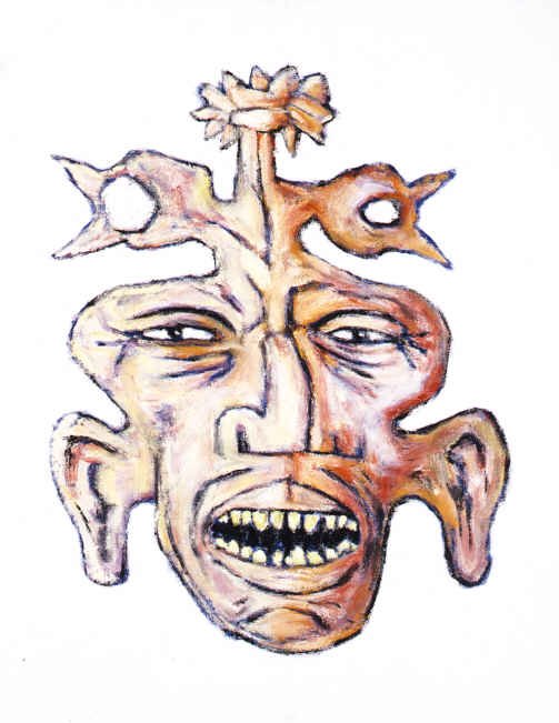 Clive Barker - [Abaratian Face]