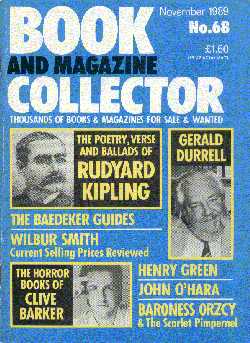 Book and Magazine Collector, No 68, November 1989