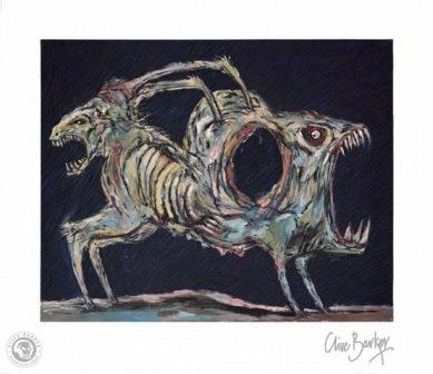 Clive Barker - The Demon Hungers print