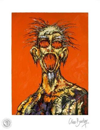 Clive Barker - Scream print