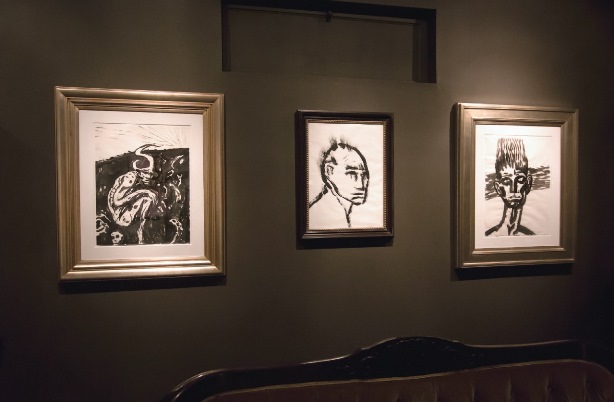 Clive Barker at the Century Guild Gallery, Los Angeles