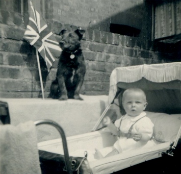 Clive with Kemis, June 1953