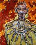 Clive Barker - Figure With Collared Creature
