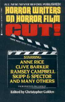 Cut! Horror Writers On Horror Film