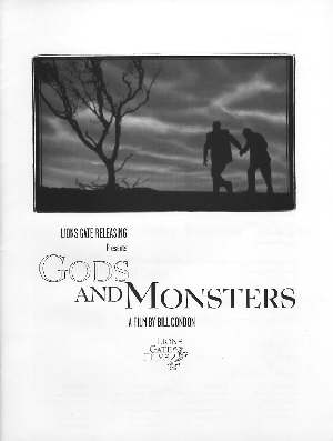 Gods And Monsters Press Book 1998