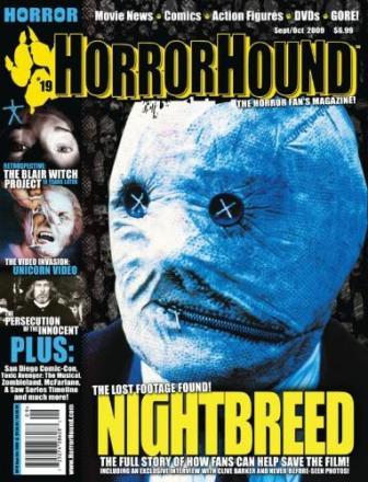 HorrorHound Magazine, #19, September / October 2009