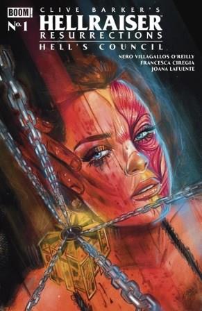 Clive Barker - Hellraiser: Resurrections - Hell’s Council 1 - Suspiria Vilchez cover art