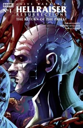 Clive Barker - Hellraiser: Resurrections - The Return of the Priest 1 - Federico Sabbatini cover art