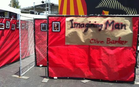 Clive Barker at Erotic City, LA Pride