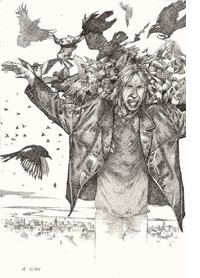 Richard Kirk's illustration for King Rat