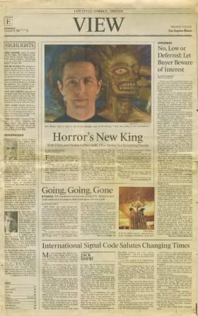 Los Angeles Times - View Section, 31 January 1990