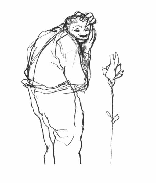 Clive Barker - Man Maddened By A Flower