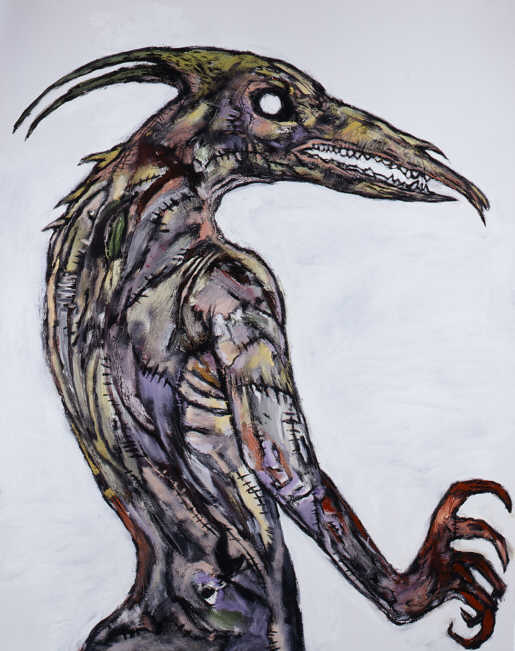 Clive Barker - Stitchling With White Eye