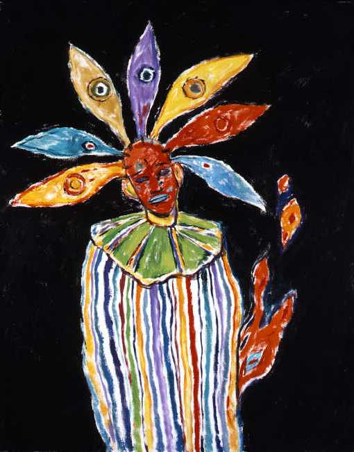 Clive Barker - Multicolored Clown