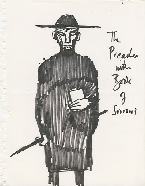 Clive Barker - The Preacher with Book of Sorrows