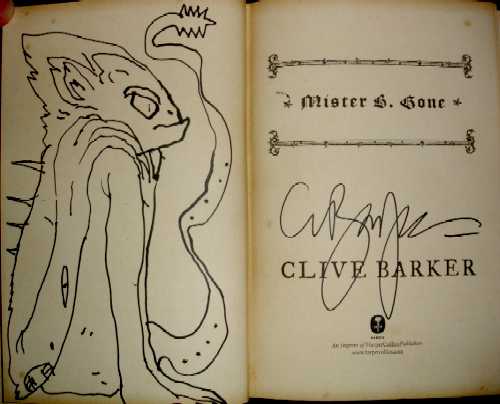 Clive Barker - Mister B. Gone, Third Place Books