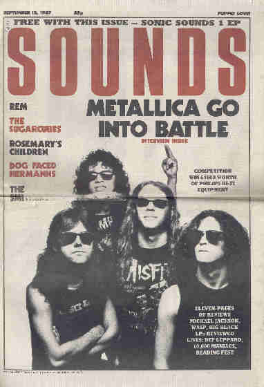Sounds, 12 September 1987