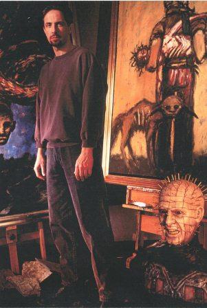 Clive Barker - In the studio, 1995