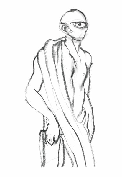 Clive Barker - One-Eyed Man In Toga