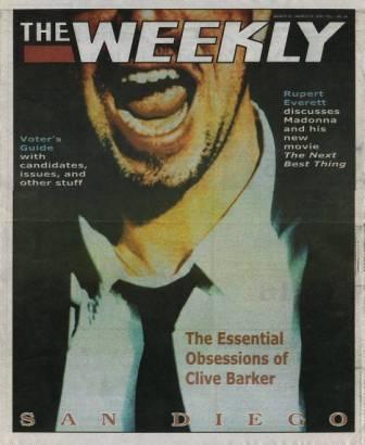The Weekly, San Diego, Vol 1 No 24, 3-9 March 2000
