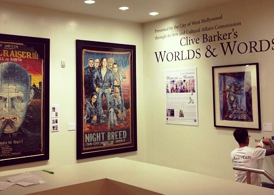 Clive Barker at the West Hollywood Library