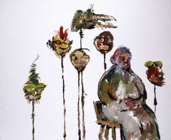 Clive Barker - Woman With Heads On Spikes