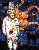 Clive Barker - Yellow-Faced Clown